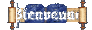 Gif animé bienvenue parchemin